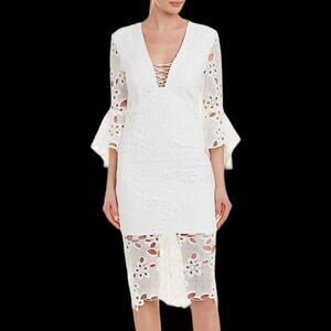 Bardot Indra lace dress size 6